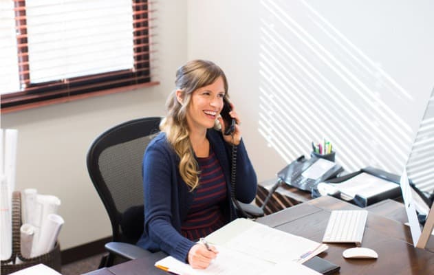 A diverse team collaborating in a meeting